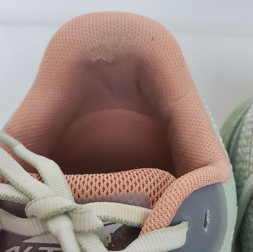 Altra Rivera 2 Womens Green Peach Running Walking Athletic Shoes - Picture 6 of 9